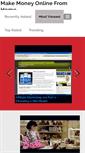 Mobile Screenshot of makemoneyonlinefromhome.us